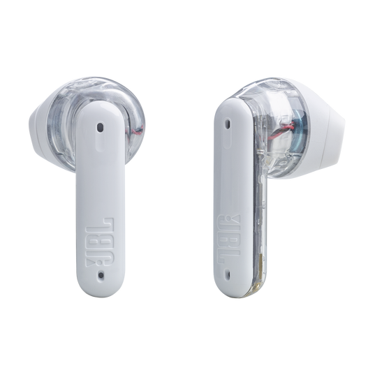 JBL Tune Flex Ghost Edition - White Ghost - True wireless Noise Cancelling earbuds - Detailshot 5